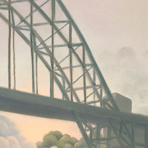 Fog on the Tyne - Original Artwork