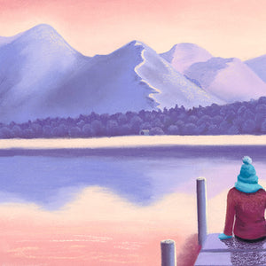 A Pawfect Place by the Water - Original Artwork