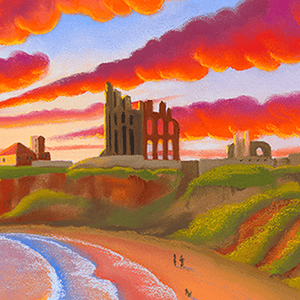 Tynemouth Sunrise - Original Artwork