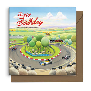 Brands Hatch - Happy Birthday Greetings Card