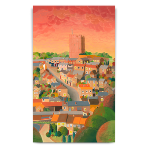 Sundown on Richmond - Original Artwork