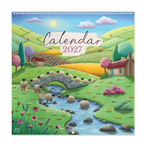 Lucy Pittaway 2027 Monthly Wall Calendar