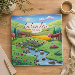 Lucy Pittaway 2027 Monthly Wall Calendar