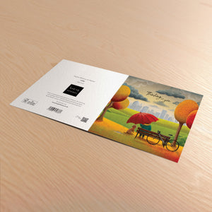 Together Whatever The Weather - Greetings Card