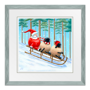 Santa's Sled Squad Artist Proof