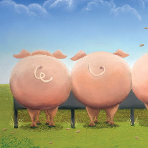 Greedy Pig - Original Artwork