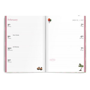 2027 A5 Diary Sheep Dip