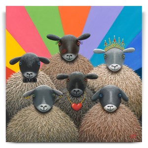 Baa-Hemian Rhapsody - Original Artwork