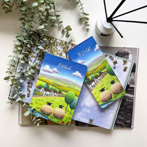 The Heart of Wensleydale - A5 Notebook