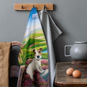 One Vet and His Dog - Tea Towel