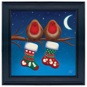 Watching out for Santa - Original Artwork