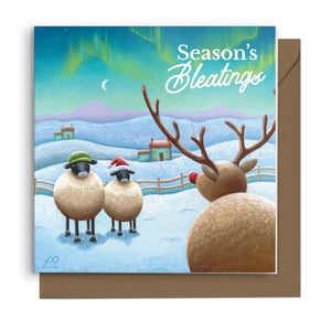 Moonlight and Magic Christmas Card Pack of 10