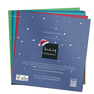 Moonlight and Magic Christmas Card Pack of 10
