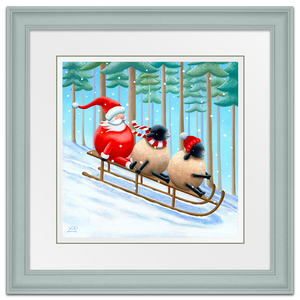 Santa's Sled Squad Artist Proof