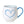 Blue Heart Mug