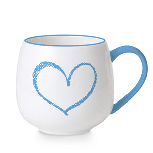 Blue Heart Mug