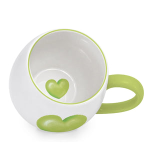 Green Heart Mug