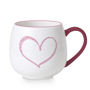 Pink Heart Mug