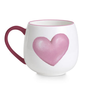 Pink Heart Mug