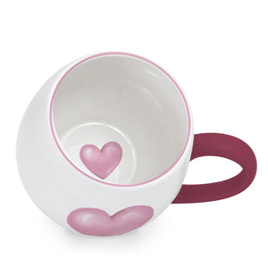 Pink Heart Mug