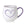 Lilac Heart Mug