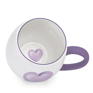 Lilac Heart Mug