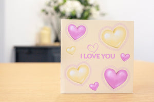 I Love You Greetings Card