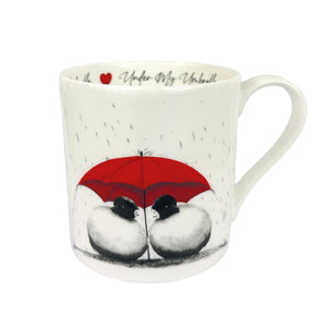 Under My Umbrella - Fine Bone China Mug