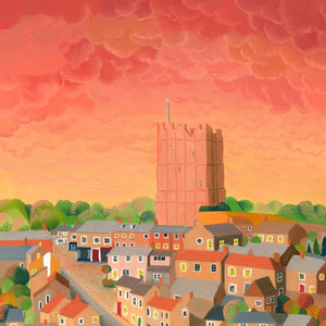 Sundown on Richmond - Original Artwork