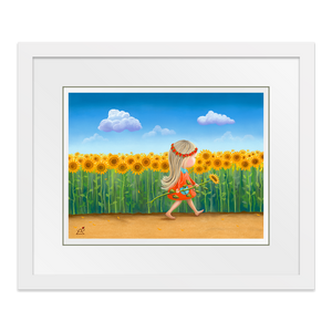 Sunflowers and Smiles Artist Proof