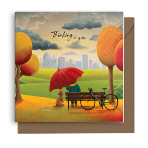Together Whatever The Weather - Greetings Card