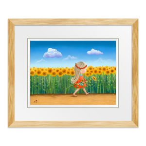 Sunflowers and Smiles Artist Proof