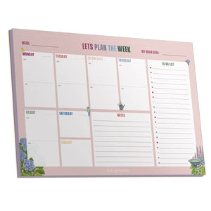 Weekly Desk Planner