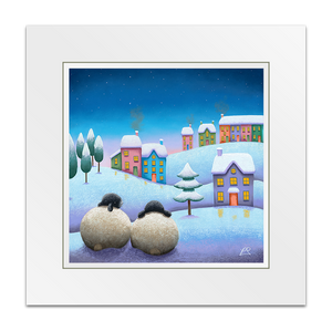 There's Snow Place Like Home Artist Proof
