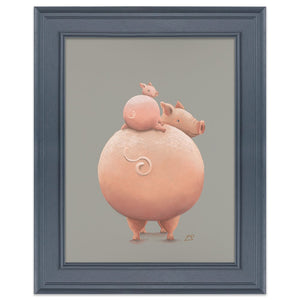 Piggy Back - Original Artwork
