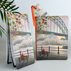 Fog on the Tyne - A5 Notebook