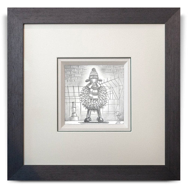 Ha'way the Lads Original Artist Sketch