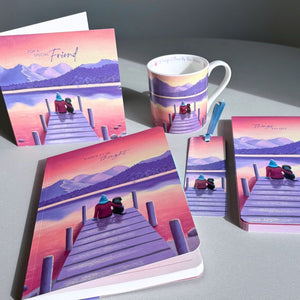 A Pawfect Place by the Water - A5 Notebook