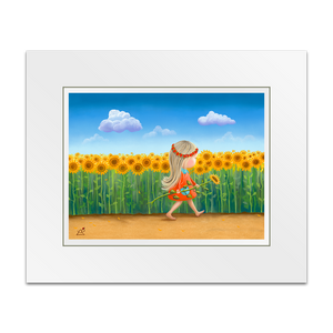 Sunflowers and Smiles Artist Proof