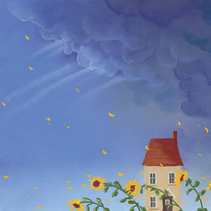 Weathered Sunflowers - Original Artwork