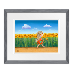 Sunflowers and smiles