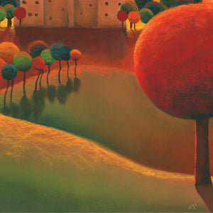 Sunset at Bolton Castle