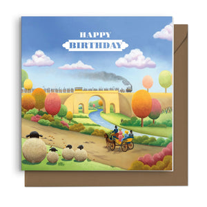 Railway 200 - Happy Birthday Card