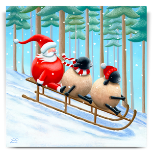 Santa's Sled Squad - Original Artwork