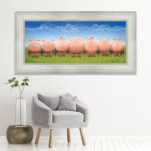 Greedy Pig - Original Artwork