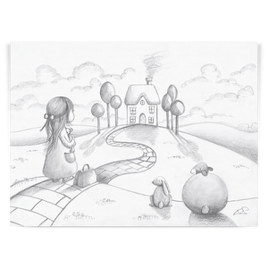 Starting Again Original Artist Sketch