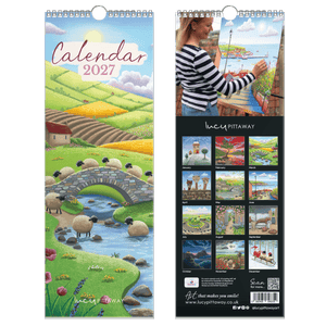 Lucy Pittaway 2027 Slim Calendar