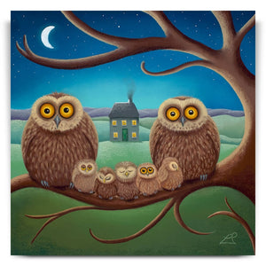 Family Night Out - Original Artwork