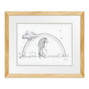After the Rain comes the Rainbow Limited Edition Sketch