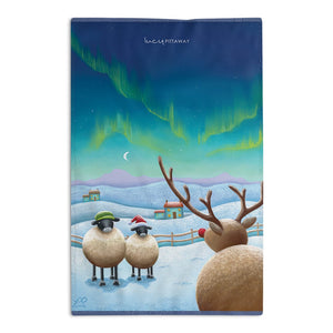Moonlight and Magic Christmas - Tea Towel